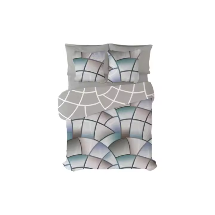 Funda Nórdica Pierre Cardin Lucas Gris 144 Hilos 220 x 230 cm - 1