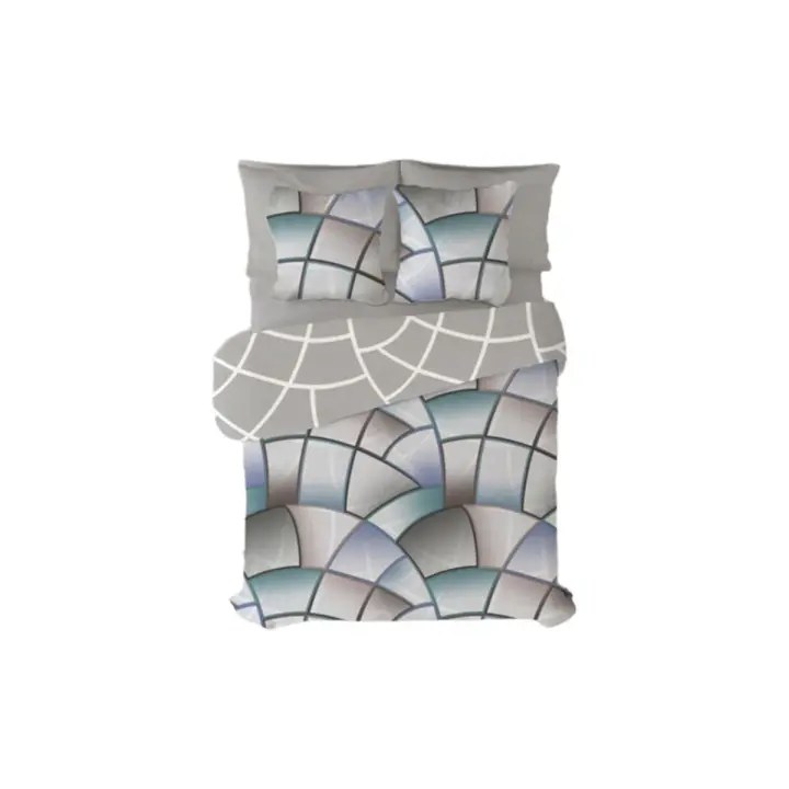 Funda Nórdica Pierre Cardin Lucas Gris 144 Hilos 220 x 230 cm - 1
