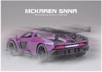 McLaren Senna De 1:32 Coche Deportivo Modelo Metálico Juguete De Colección Con Sonido Y Luz Para Niños Simulación Vehículos Diecast - details 8
