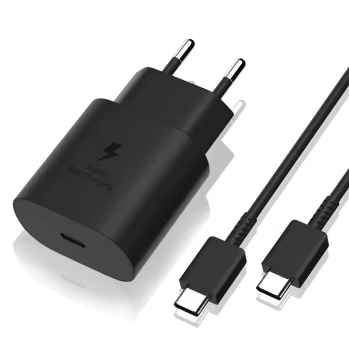Cargador de carga rápida 25W USB C Type C para Samsung Galaxy S22/S21 Plus/S20-1.2M - 1