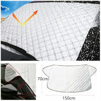 Cubierta De Parabrisas Universal Para Coche Protección Contra El Sol Nieve Y Hielo Escudo Del Viento Para Verano E Invierno - details 1