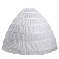 Falda Aros De 6 Piezas Para Mujer Crinolina Boda Vestido De Baile Media Camisa Material SPANDEX Técnica Tejido Planos Origin Mainland China - details 0