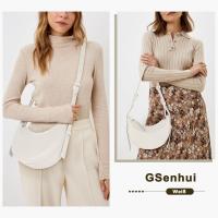 Bolso de Media Luna de Piel sintética para Mujer, Bolso Hobo para albóndigas, Bolso de Mano para Mujer, Bolso Cruzado Con 2 Correñas para el hombro para Niña - details 0