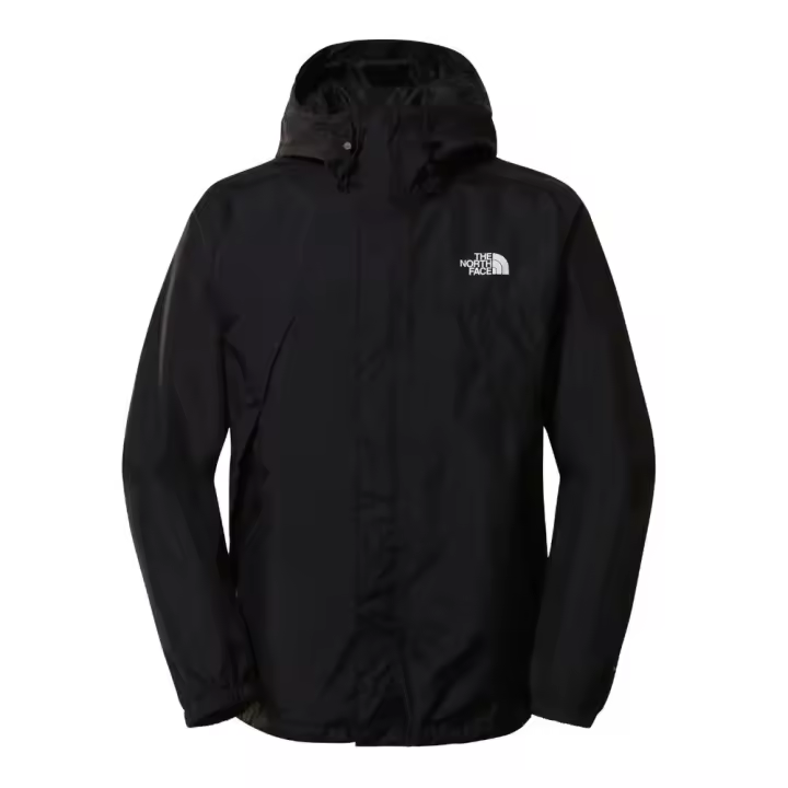 Chaqueta Negra The North Face Antora Black Impermeable y Resistente al Viento - 1