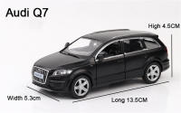 Juguete De Coche Audi Q7 a Escala 1:36 De Aleación De Metal Con Retroceso Para Coleccionistas Y Niños Regalo Vehículo Simulativo Para Niños - details 0