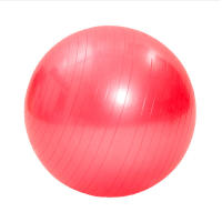Bola De Yoga Gruesa Antideslizante Elástica Para Adultos Bola De Fitness Profesional Entrenamiento De Coreografía Rosa 65cm - details 6
