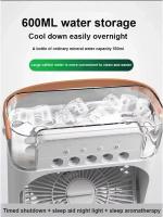 Ventilador Portátil 3 En 1 Humidificador Luz Nocturna Mini Aire Acondicionado Portátil Para El Hogar Con Control Remoto Y Luz LED - details 2