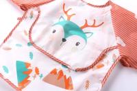 Bib De Bebé Con Bolsillo Y Cuello Largo Para Niños Y Niñas Impermeable Antigoteo Adecuado Para Edades 0-36 Meses - details 0