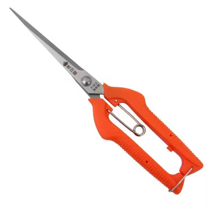 Tijeras De Poda Profesional Para Jardín Y Árboles Larguero Corta Flores Y Bonsái Mano colorOrange Herramienta De Poda Estándar - 1