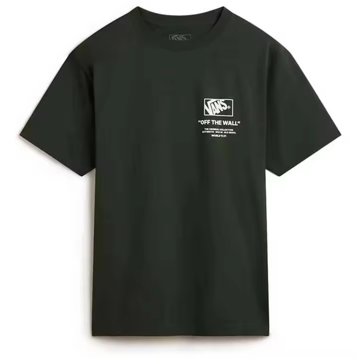 Camiseta De Manga Corta Vans para Hombre en color Negro - 1