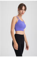 CA Sujetador short Deportivo sin costura para Mujer, ropa interior para Gimnasio, Fitness, ropa de entrenamiento de Dot Con espalda Cruzada, ropa Deportiva para correr, Chaleco de Yoga - details 14