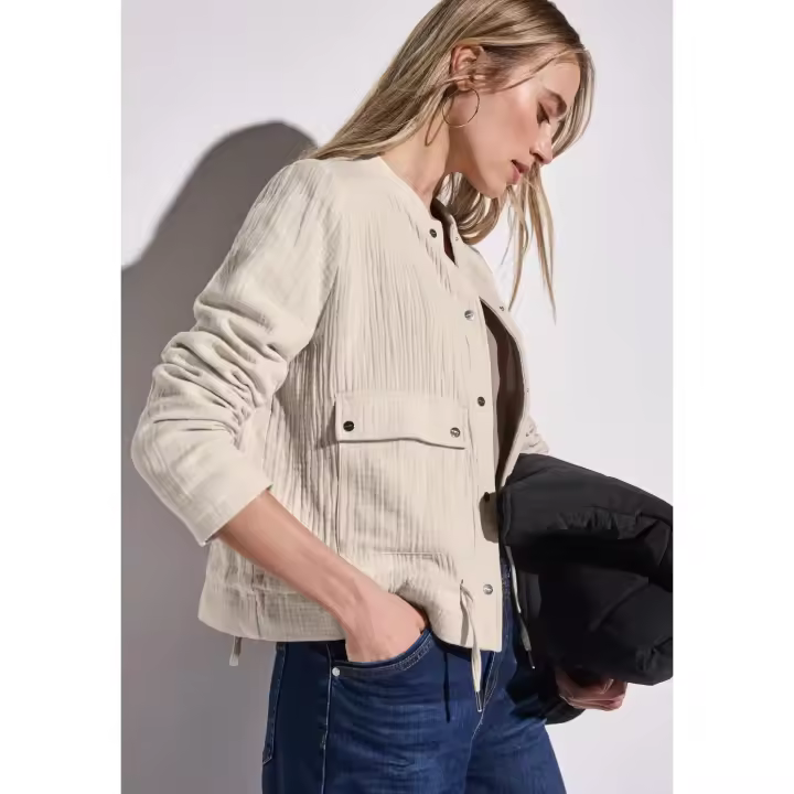 Street One Mod. PS212634 - Chaqueta ligera c/ redondo y dobladillo con cordón para mujer - 1