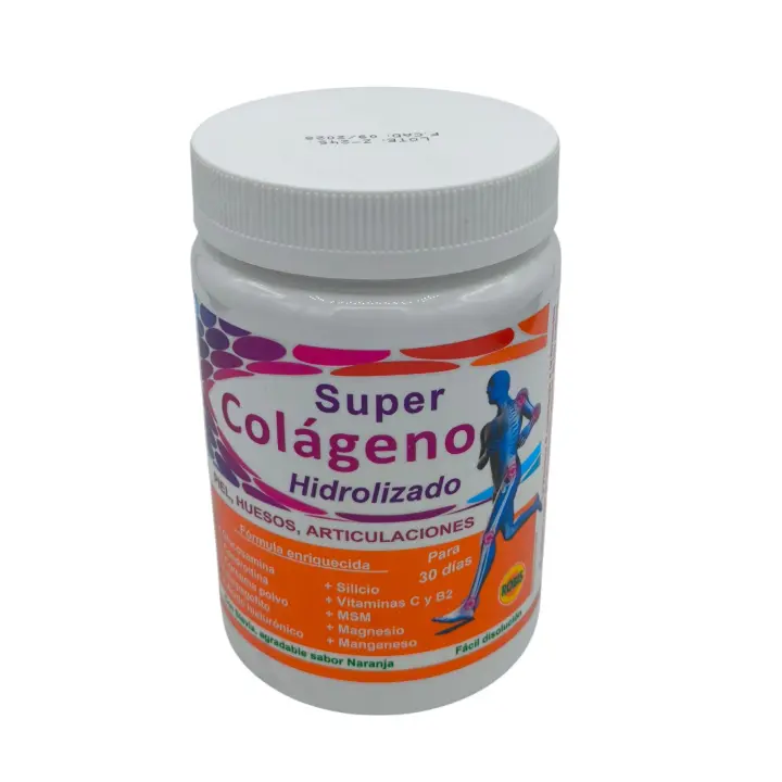 Súper Colágeno Hidrolizado naranja Robis, huesos y articulaciones, pelo piel uñas, deportistas, Belleza. Antienvejecimiento - 1