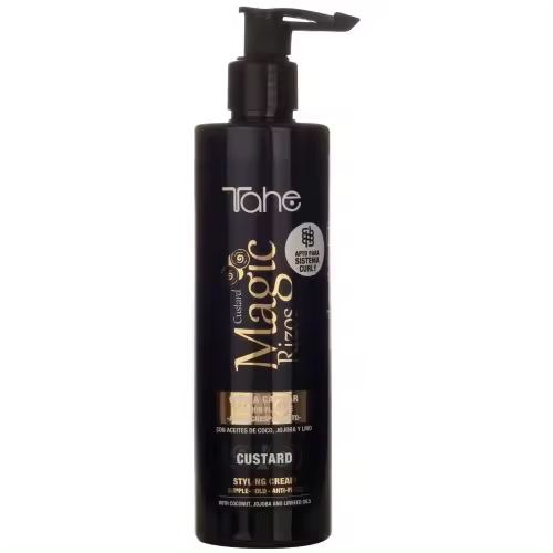 Tahe Magic Rizos Custard Crema Capilar Flexible Apto Método Curly - 1