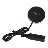 Recogedor De Sonido Para Guitarra Acústica Sensibilidad Alta Con Velcro Accesorios Para Violín Y Instrumentos Cuerdanos Partes Plásticas Negras - details 2