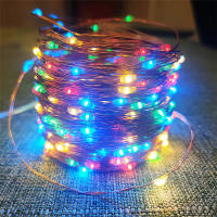 Luces De Fairy LED Solar 7m/12m/22m/32m Impermeables Con 8 Modos Para Decoración De Fiesta Boda Navidad Enlace Exterior - details 2