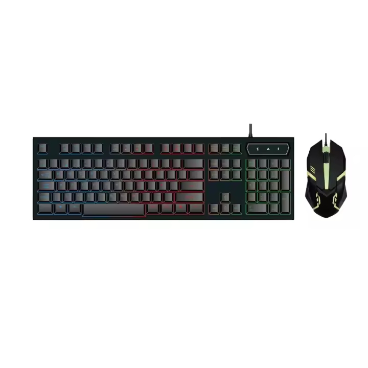 Combo Teclado y Ratón SANDA Red Gaming USB 3.0/2.0/1.1 Alta Velocidad - 1