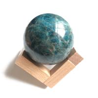 Soporte De Bola De Cristal Con Base De Luna Para Decoración De Escritorio Madera Elegante Adorno De Hogar Regalo Con Propiedades Fotográficas - details 11