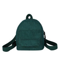 Mochila De Corduroy Personalizada Para Mujer Estilo Clásico Campus Antirrobo Con Mangueras Suaves Bolsa De Escuela Para Adolescentes Unisex - details 13