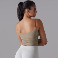 Top De Yoga Para Mujer Fitness Deportivo Push up Cómodo Reversible Brocado Top De Deporte Crop Top Para Gimnasio Y Running - details 29
