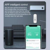 Sensor De Temperatura Y Humedad WiFi Control Remoto Por Tuya APP Notificaciones Móvil Compartir Dispositivo Control Inteligente Móvil - details 5