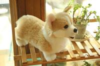 Juguete De Perro Suave De 32CM Muñeco De Peluche Simulación Corgi Juguetes Para Mascotas Animal De Peluche Para Niños - details 2