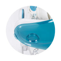 Chipolino Trona con asiento reclinable de polipiel MASTER CHEF de Chipolino - details 4