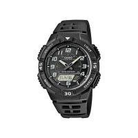 Reloj deportivo para hombre Casio SOLAR AQ-S800W-1B Hora Mundial Cronómetro 5 alarmas diarias correa de resina 100m resistente al agua - details 5