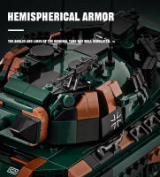 Bloques De Construcción De Tanque Leopard 1 Serie Militar 1145 Piezas Juguetes Educativos Para Niños Y Niñas Regalos Para Niños De Edad Infantil Y Juvenil - details 2
