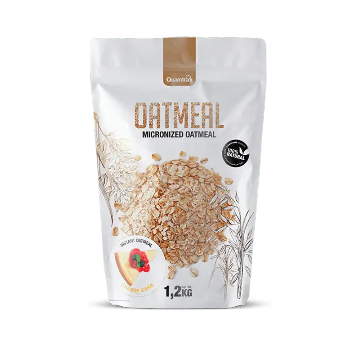 Harina de avena micronizada. 0% azucares añadidos. QUAMTRAX - 1