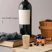 Tapón de madera para botellas, corchos, tapón de corcho cónico de madera para botellas de cerveza para elaboración de vino artesanal, para vino B - details 3