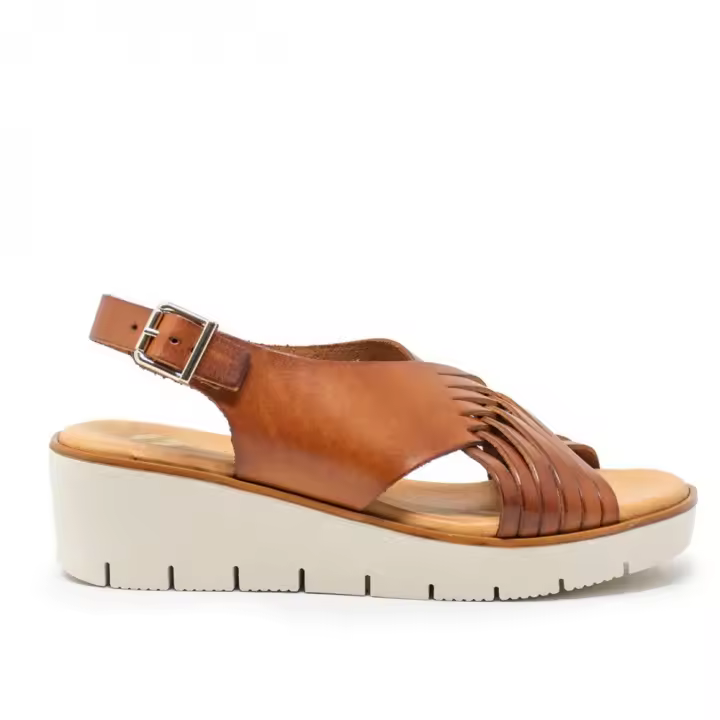 SAMBORI 2451 Sandalias altas mujer 31450 24V SANDALIA CRUZADA CUERO - 1