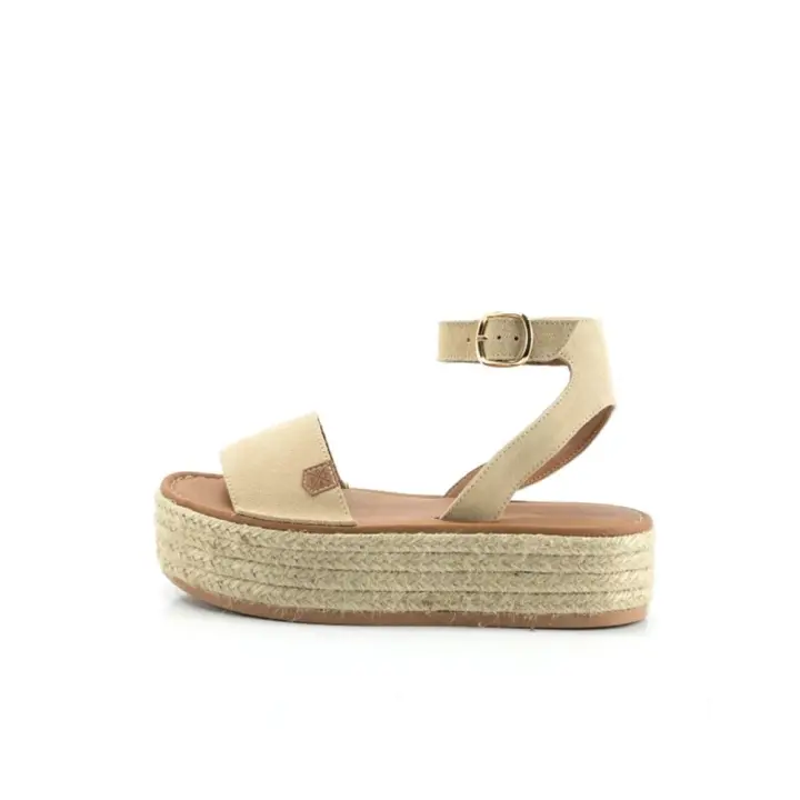 Sandalias planas POPA ALBIR Mujer Beige - 1