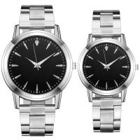 Reloj De Pareja Para Hombres Y Mujeres Reloj De Moda De Acero Inoxidable Reloj Analógico De Negocios Reloj De Cuarzo Sin Caja - details 3