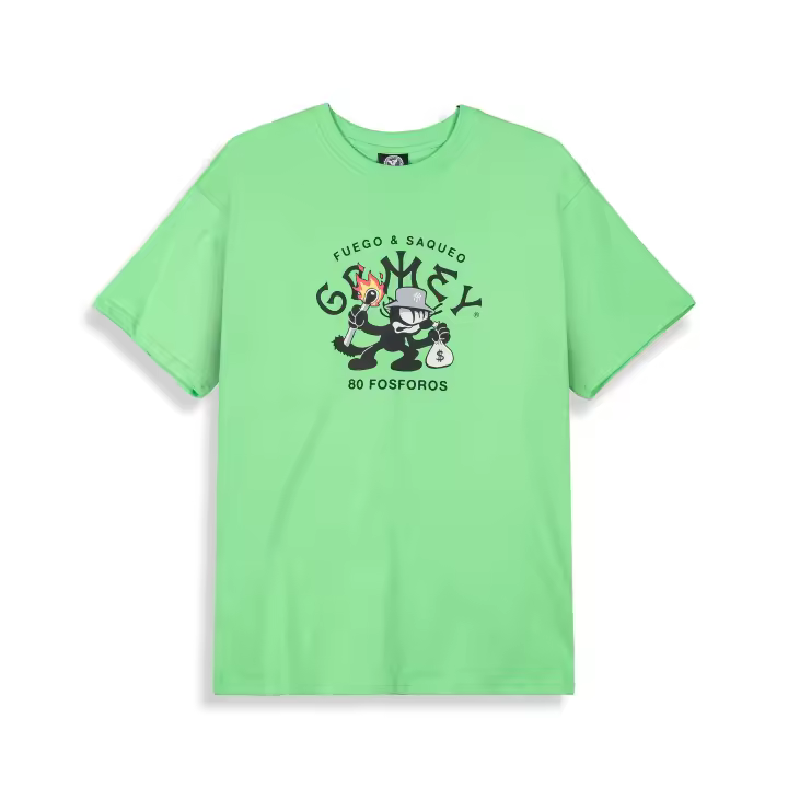 Camiseta Grimey Sweet Science Matches Regular Green - 1