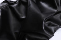 Pantalones De Cuero PU Para Hombre Estilo Hip Hop Harajuku Retro Callejero Casual Ruched Pleated Color Sólido Negro Talla Grande - details 11