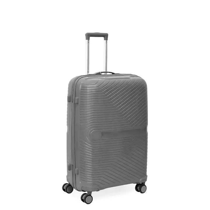 Maleta Mediana 20kg 65*43*26 cm | Material POLIPROPILENO Ligero y Resistente | Cerradura Antirrobo de 3 Digitos | Ruedas Dobles Giratorias 360º | PP8809 - 1