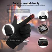 Guantes para correr, antideslizantes, y con Pantalla táctil, para Cycling, conducción deportiva, para hombres y Mujeres. - details 2