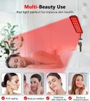 Lámpara De Luz Roja LED Con Infrarrojo Para Cuidado De La Salud Y Belleza Terapia De Luz Para El Cuerpo Completo Y Rostro Alivio De Dolor Muscular Articular Rejuvenecimiento De Piel - details 9