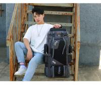 Mochila impermeable para senderismo y senderismo, mochila para acampar, bolsas deportivas de viaje de gran capacidad, bolsa de senderismo para hombres y mujeres Bolsa deportiva de ocio de 90L. - details 0