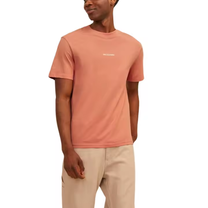 Jack & Jones JORARUBA LANDSCAPE TEE SS CREW Canyon Su - Camiseta Naranja Manga Corta Hombre - 1