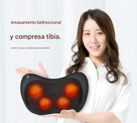 Masajeador de columna cervical, masajeador de cintura y cuello, almohada de masaje eléctrica de múltiples cabezales totalmente inteligente para el hogar y el coche - details 2
