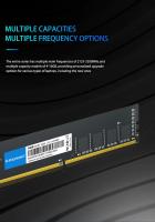 Memoria RAM DDR4 8GB 16GB 32GB 2400 2666 3200MHz 288 PIN PC4 Universal Para Desktop No RGB Color Y Diseño Aleatorio - details 5