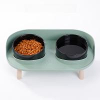 Alfombra De Comida Para Gatos Doble Ajustable En Altura Bebedero De Agua Elevado Suministros Para Perros Y Gatos Jóvenes - details 0