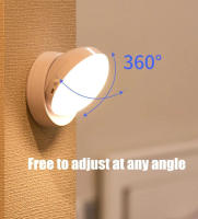 Luz Nocturna LED Con Sensor De Movimiento Y Recarga USB Para Iluminación De Armario Y Cabecera Intelligentemente Inductiva - details 6