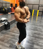 Pantalones De Correr Para Hombre Con Bolsillo Cremallera Pantalones De Fitness Y Gimnasio De Algodón Y Poliéster Talla Verdadera - details 3