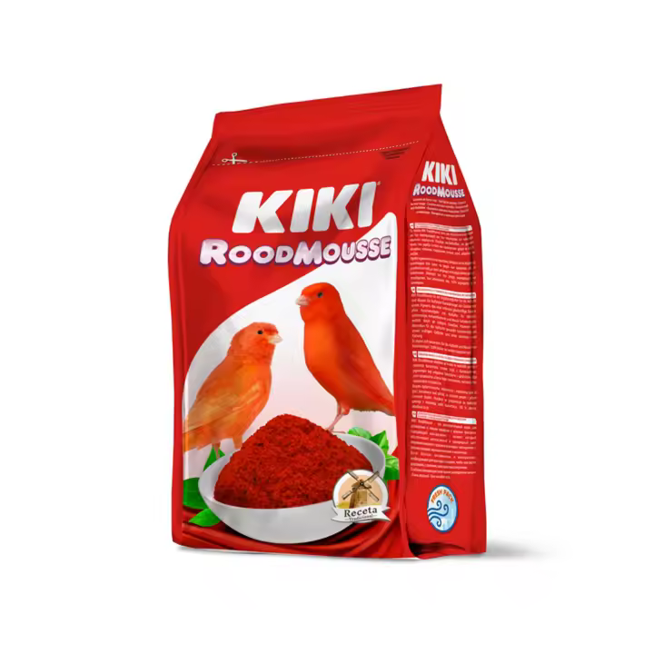 Kiki Rood Mousse - Pasta de Cría Canarios de Color Rojo - 1