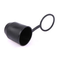 Cubierta De Bolígrafo De Remolque Universal 50mm Para Coche Accesorios Duraderos Negro Cubierta Protectora Para Remolques Y Caravanas - details 3