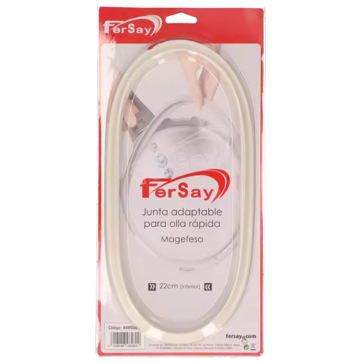 Universal Magefesa Goma para Olla Rápida de Caucho 22cm Adaptable - Accesorio Compatible - 1