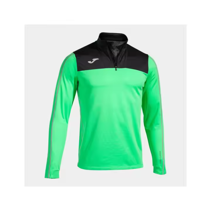SUDADERA DE DEPORTE JOMA R-TRAIL NATURE VERDE ANTRACITA - 1